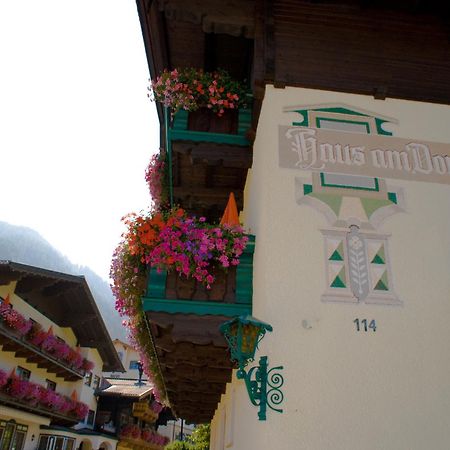 Pension Haus Am Dorfplatz Flachau Eksteriør billede